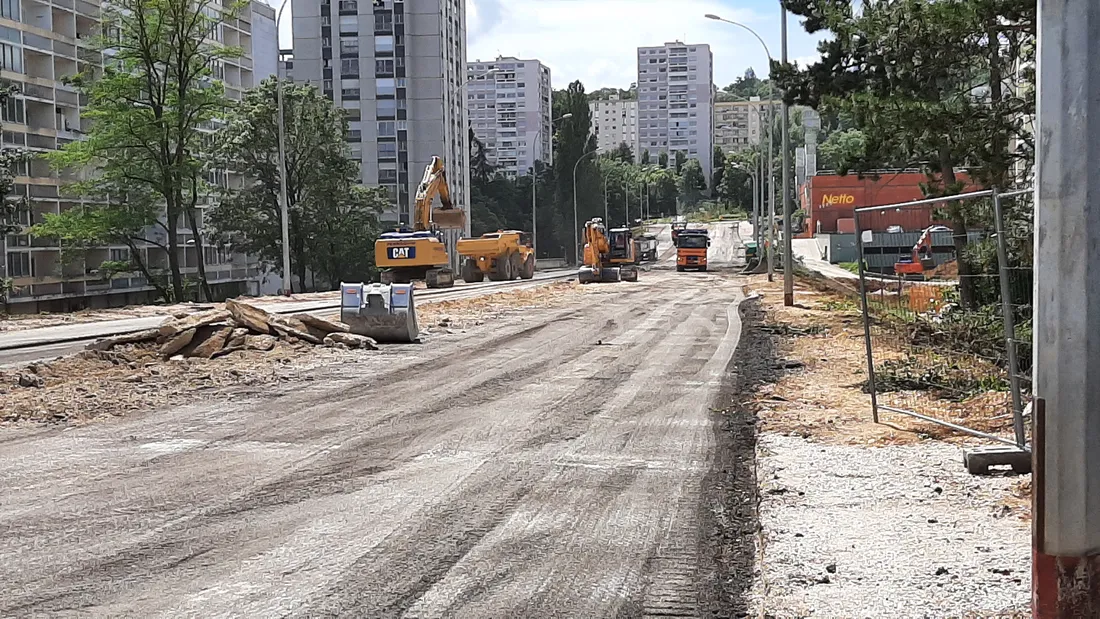 En photos : le début des travaux à la Fontaine d'Ouche